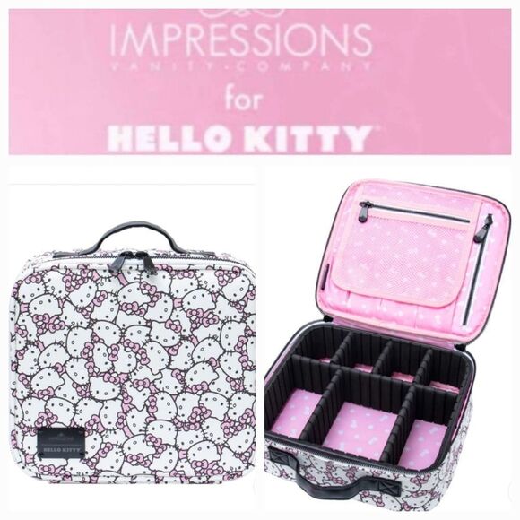 Hello Kitty® Harvest Cosmetic Pouch • Impressions Vanity Co Impressions X Hello Kitty Zip Around  Cosmetic Case